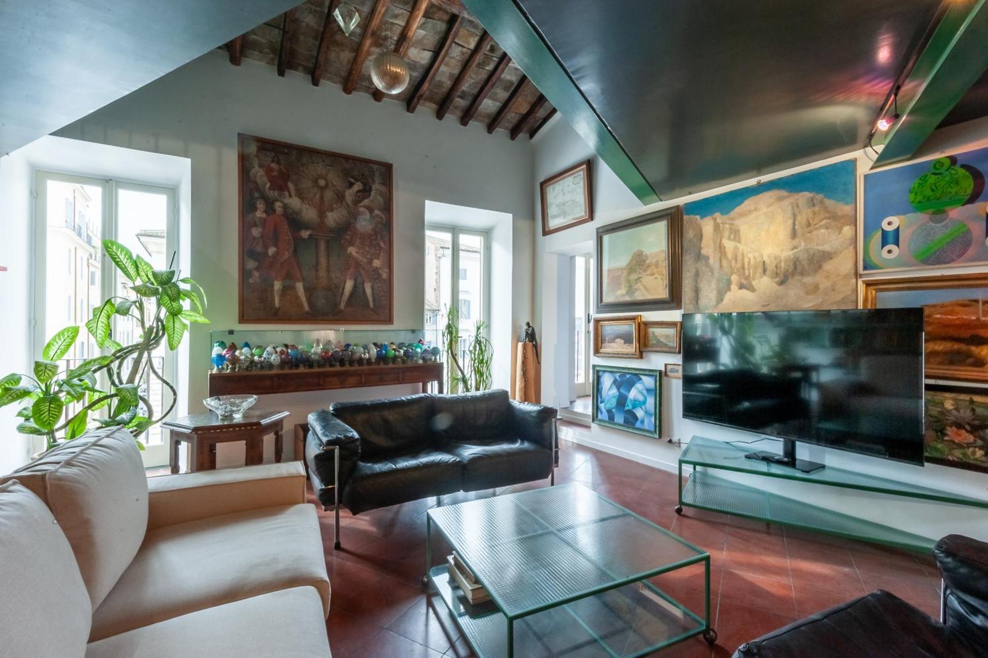 Elegantis Dimora Dell'architetto In Campo De' Fiori With Private Terrace * Rome